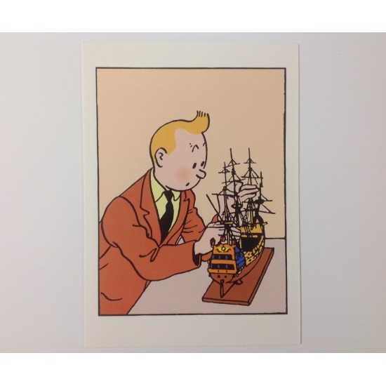 Carte - Tintin et la Licorne